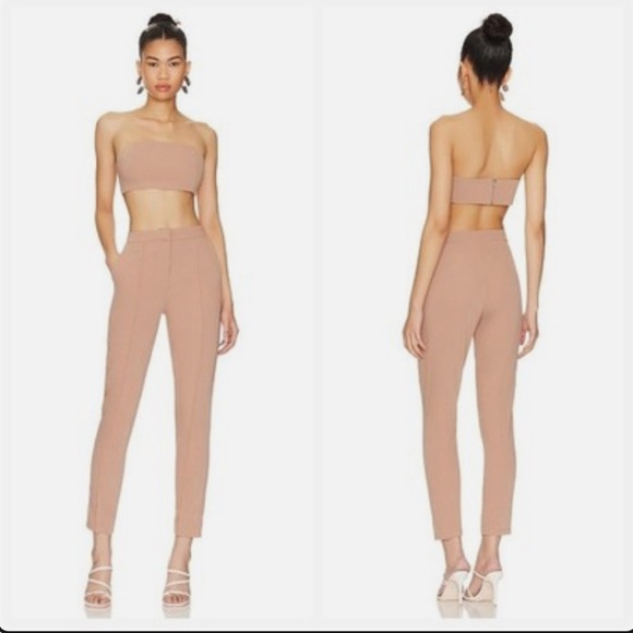superdown Pants - Superdown Nude Cropped Pants